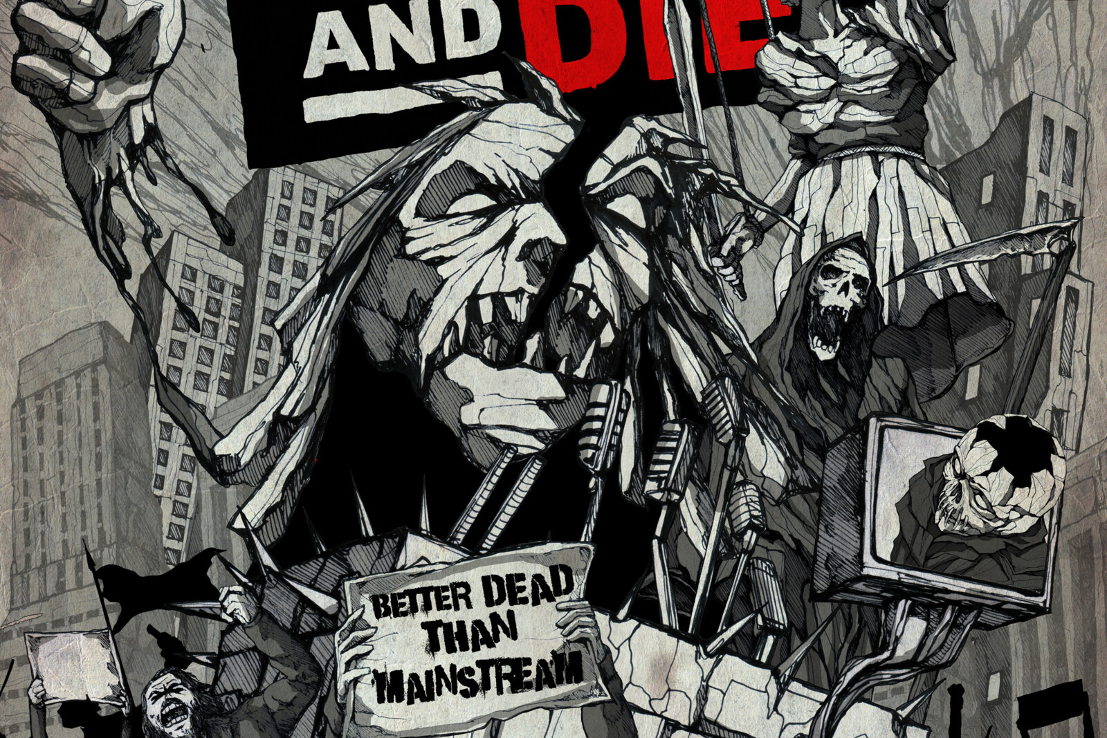 Go Ahead And Die are proud to announce their newest offering Better Dead Than Mainstream: Live At The Marquee Theater 