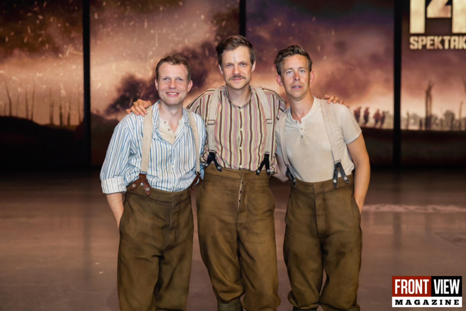Bert Verbeke herenigd met Jelle Cleymans en Jonas Van Geel in spektakel-musical 14-18