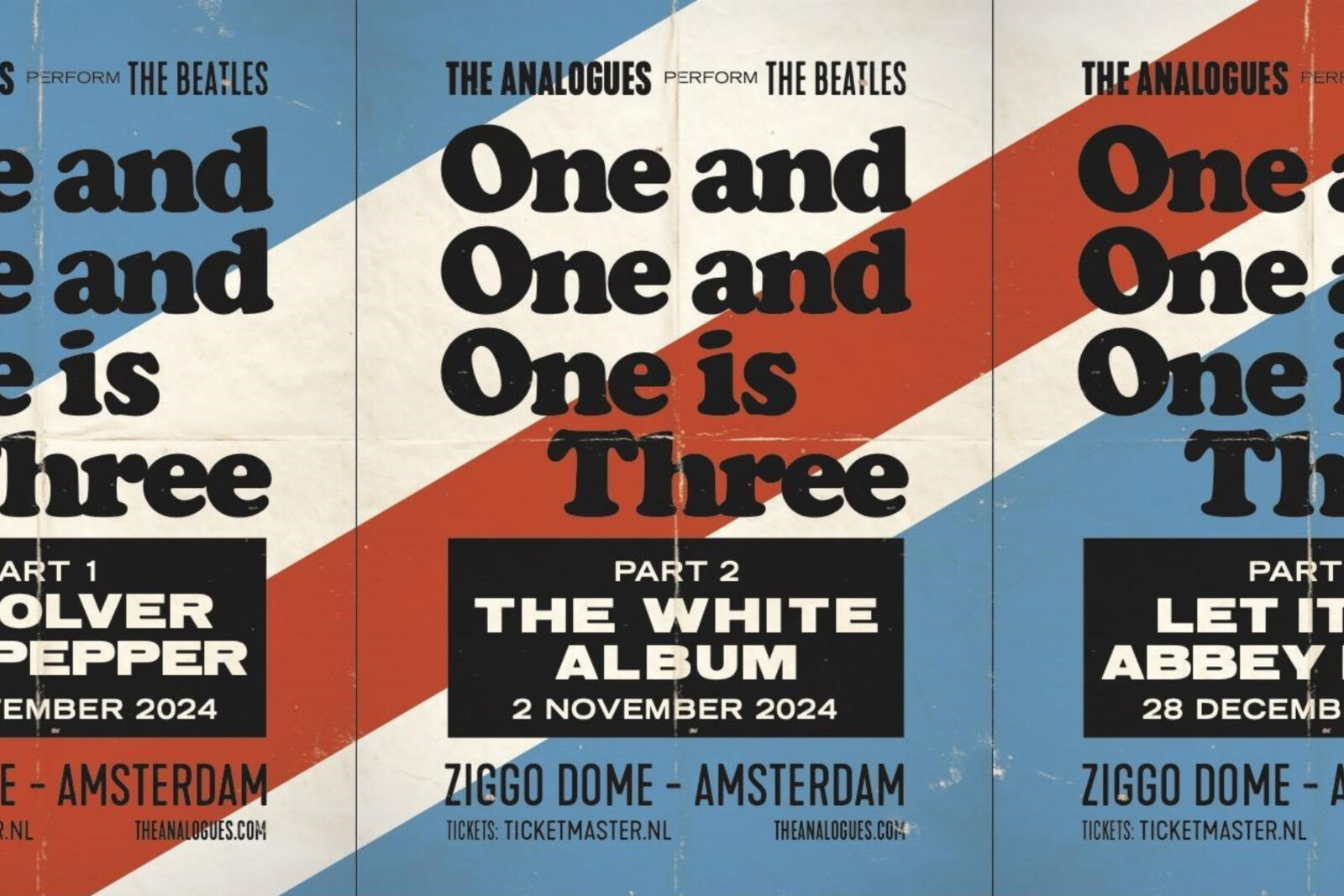 The Analogues nemen afscheid met finale Beatles trilogie