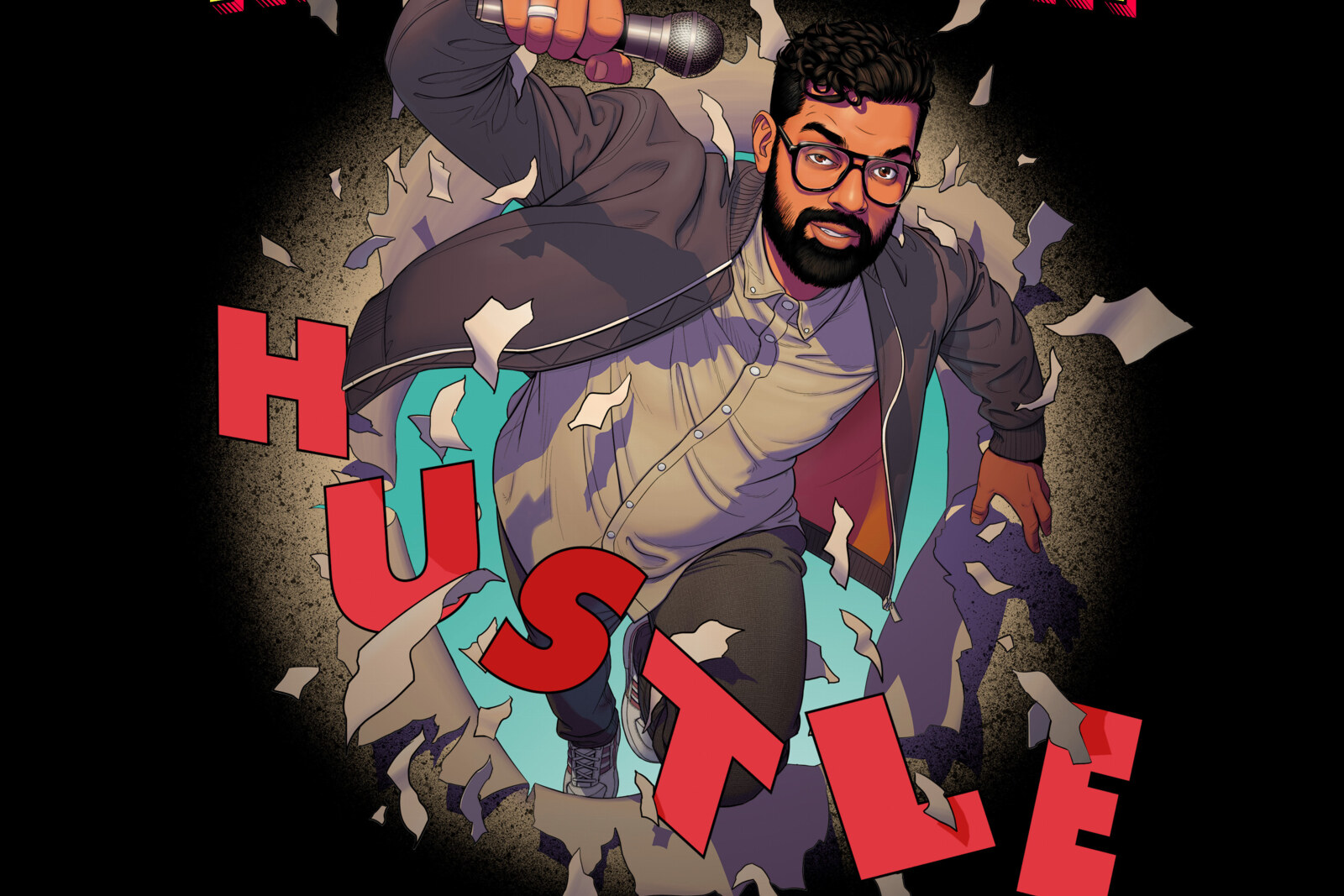 Britse comedian Romesh Ranganathan op 29 mei 2025 naar België