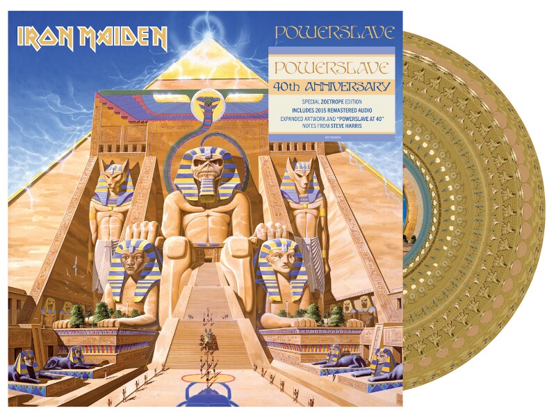 Iron Maiden to release new vinyl editions of Powerslave + Somewhere In Time