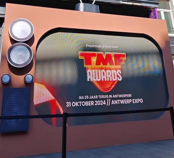 De Meir in Antwerpen wordt in stijl opgewarmd voor de SEAT TMF Awards