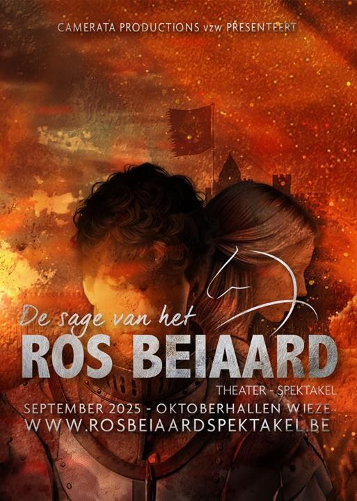 Dendermonds productiehuis brengt groots theaterspektakel 'De sage van het Ros Beiaard' naar Oktoberhallen Wieze