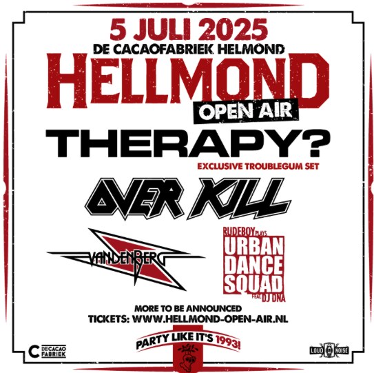 Eerste namen Hellmond Open Air bekend