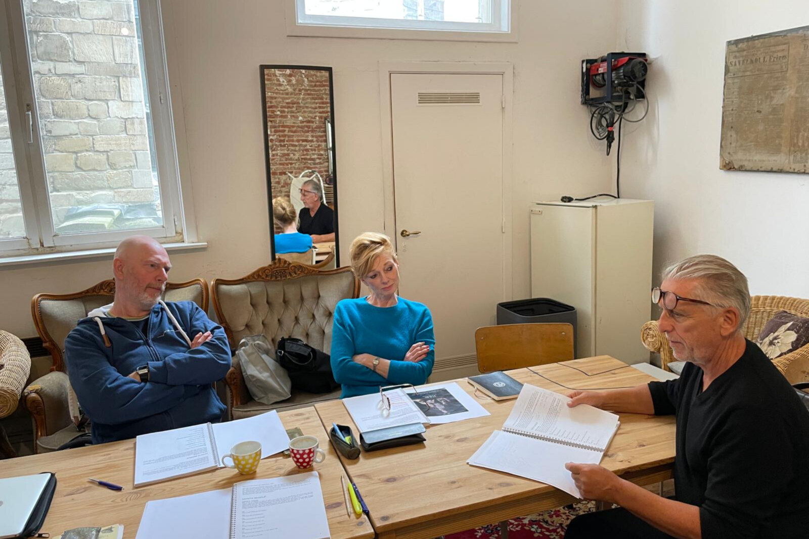 Theatermaker Eén Zee start repetities theaterstuk THUIS van Hugo Claus