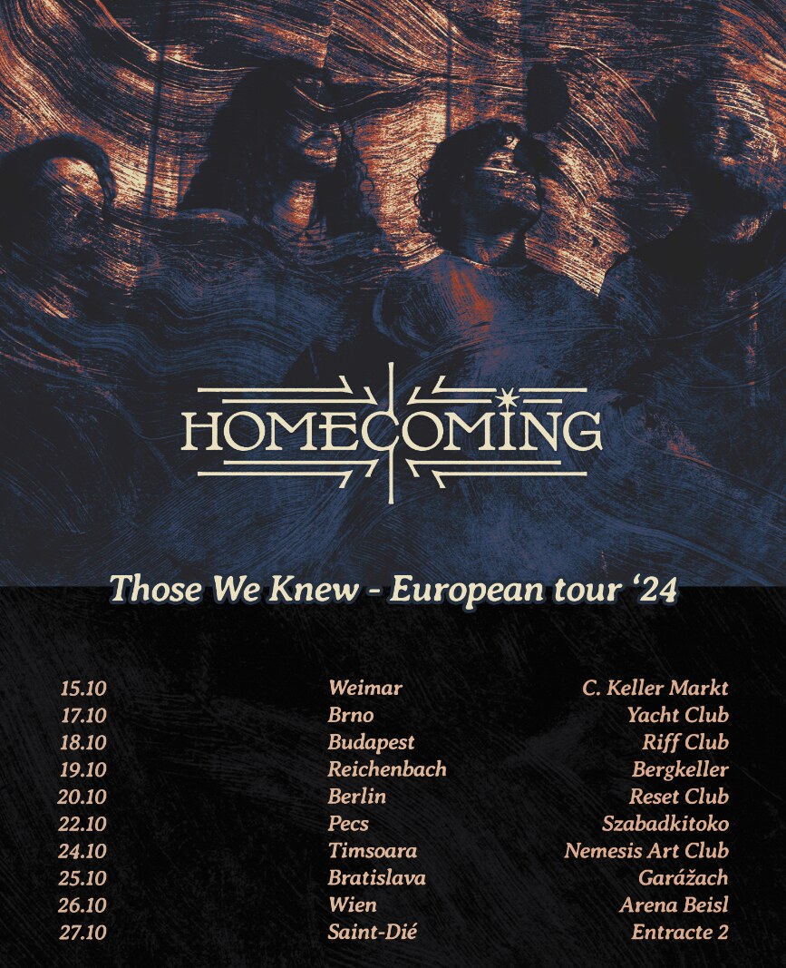 Homecoming  on tour in Europe !