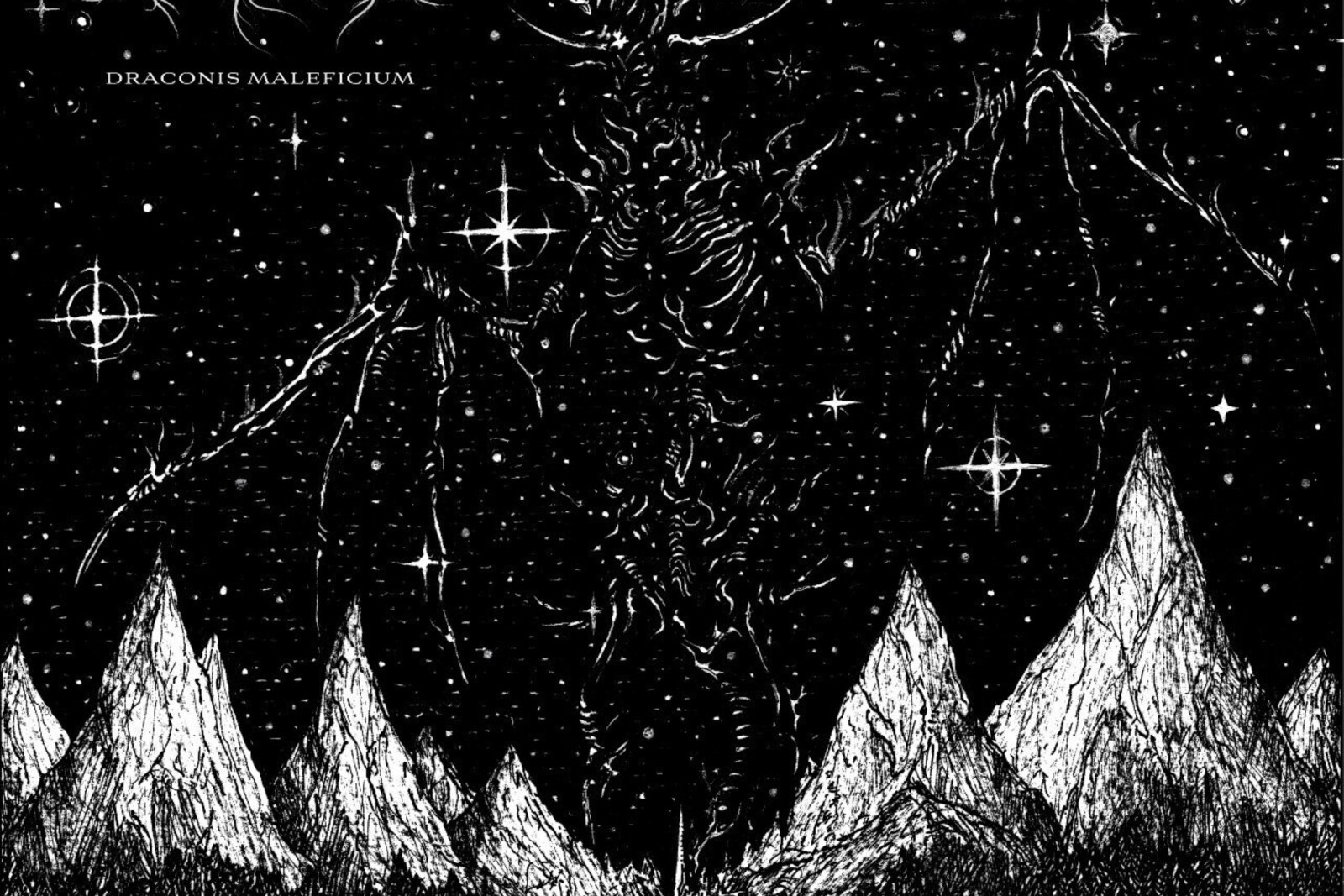 Tryblith : US black metal act unveils new single "Grip Ov the Devil’s Hand", new album "Draconis Maleficium" out soon 