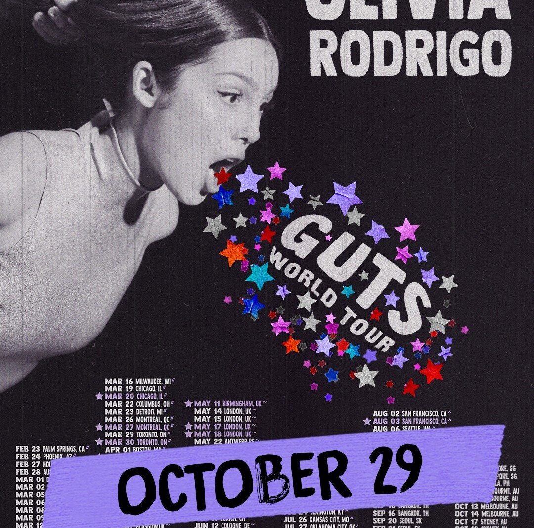 Olivia Rodrigo: GUTS WORLD TOUR coming October 29th to Netflix