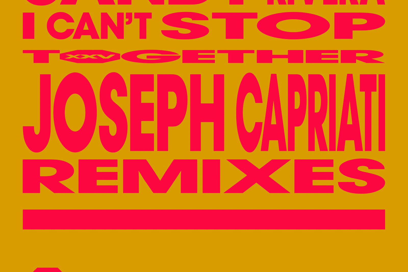 Joseph Capriati remixes Sandy Rivera's I can't stop