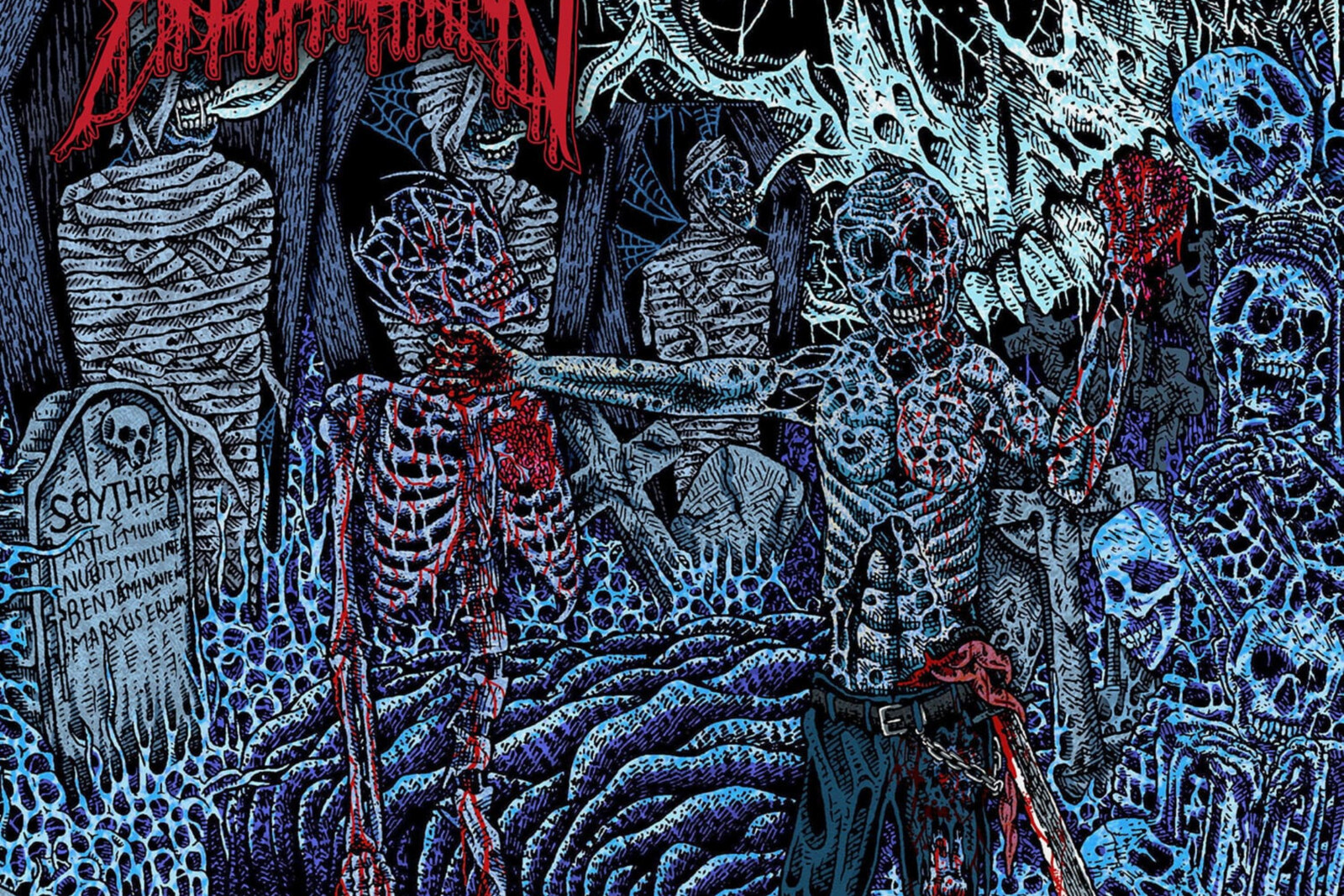 Scythrow Unleashes New Track 'Nerve Rot' Ahead of Upcoming Album "Blameless Severed Extremities Release"