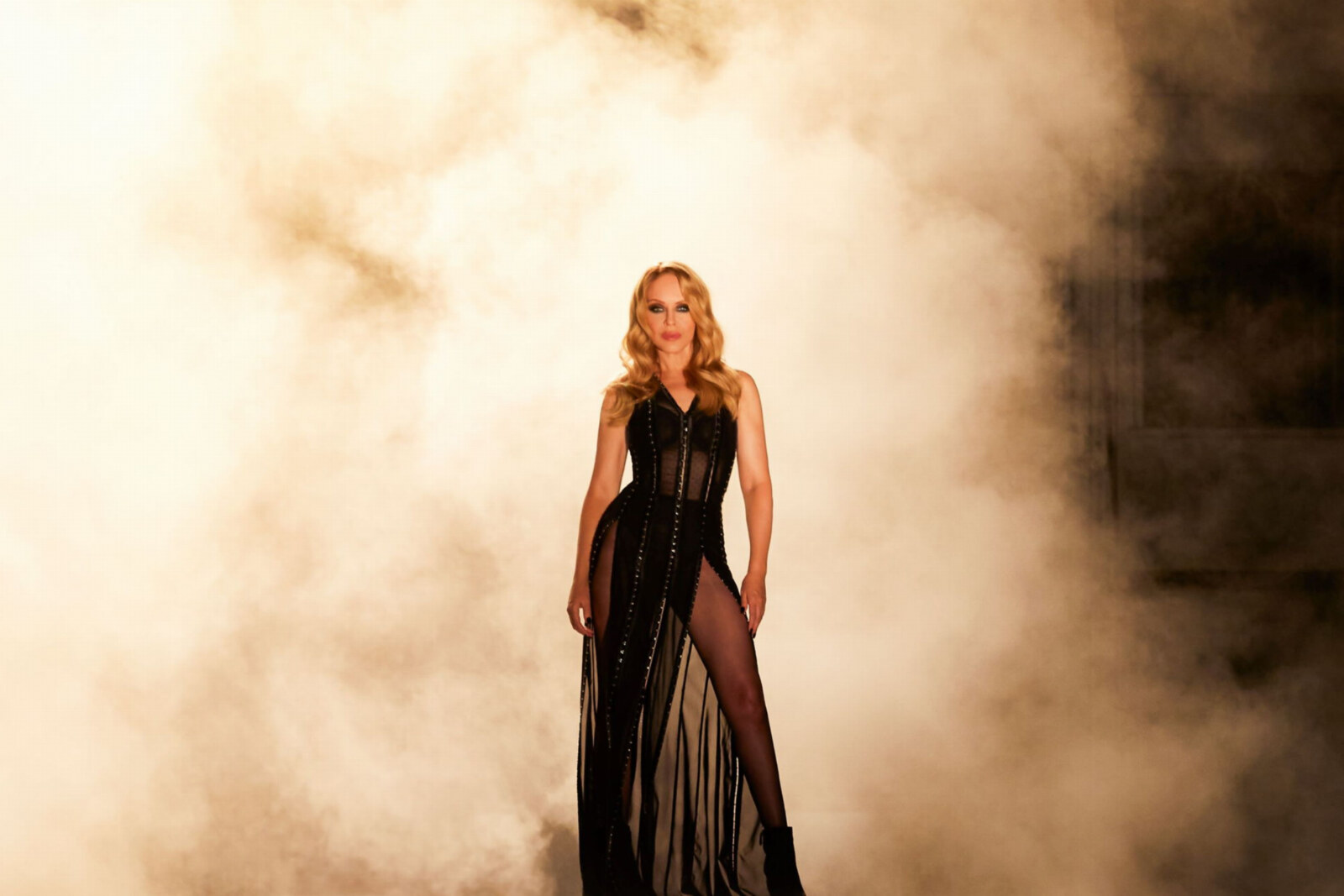 Kylie Minogue komt op dinsdag 1 juli 2025 in Sportpaleis