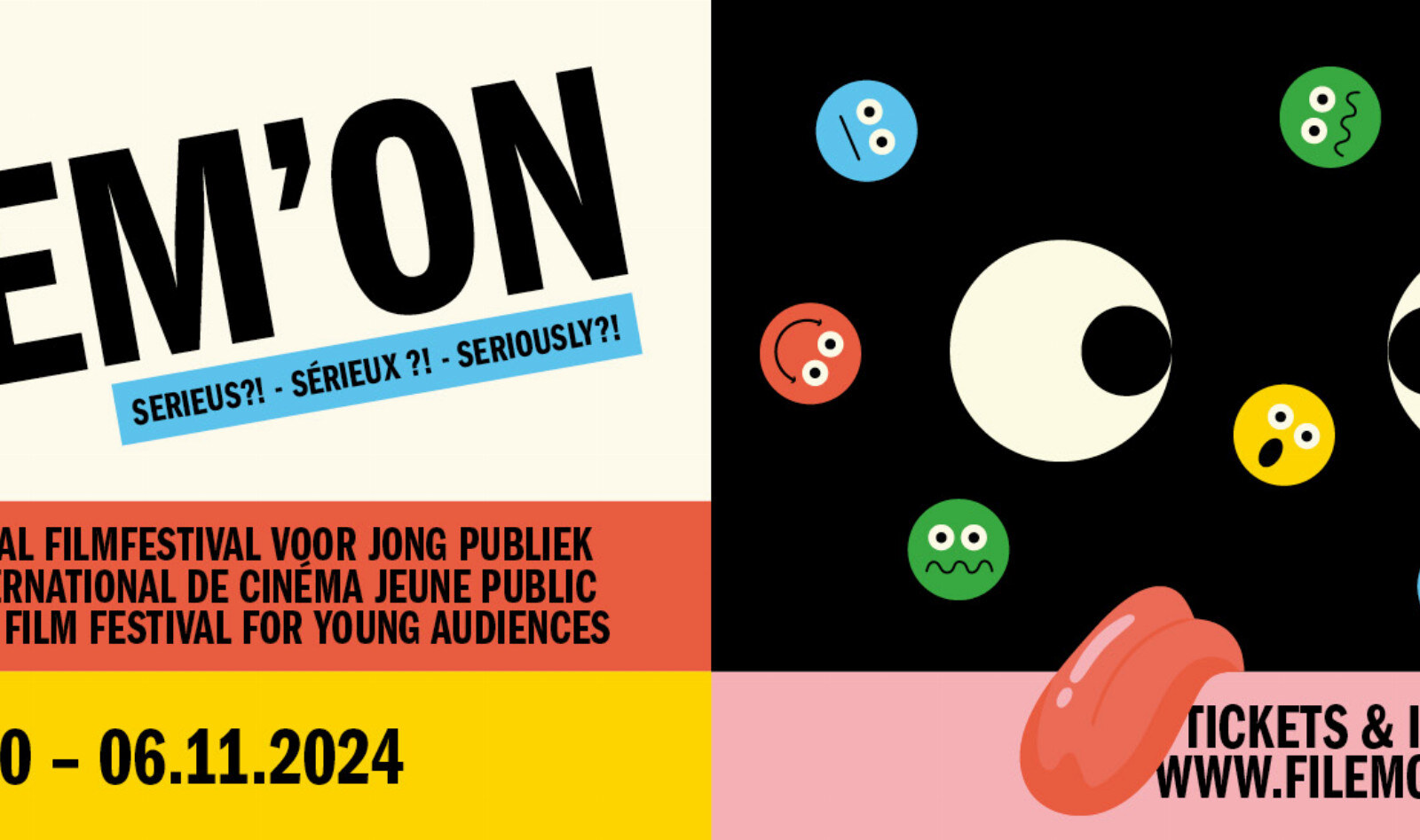 Filem'On 2024 - "Serieus?!" - programma staat online!