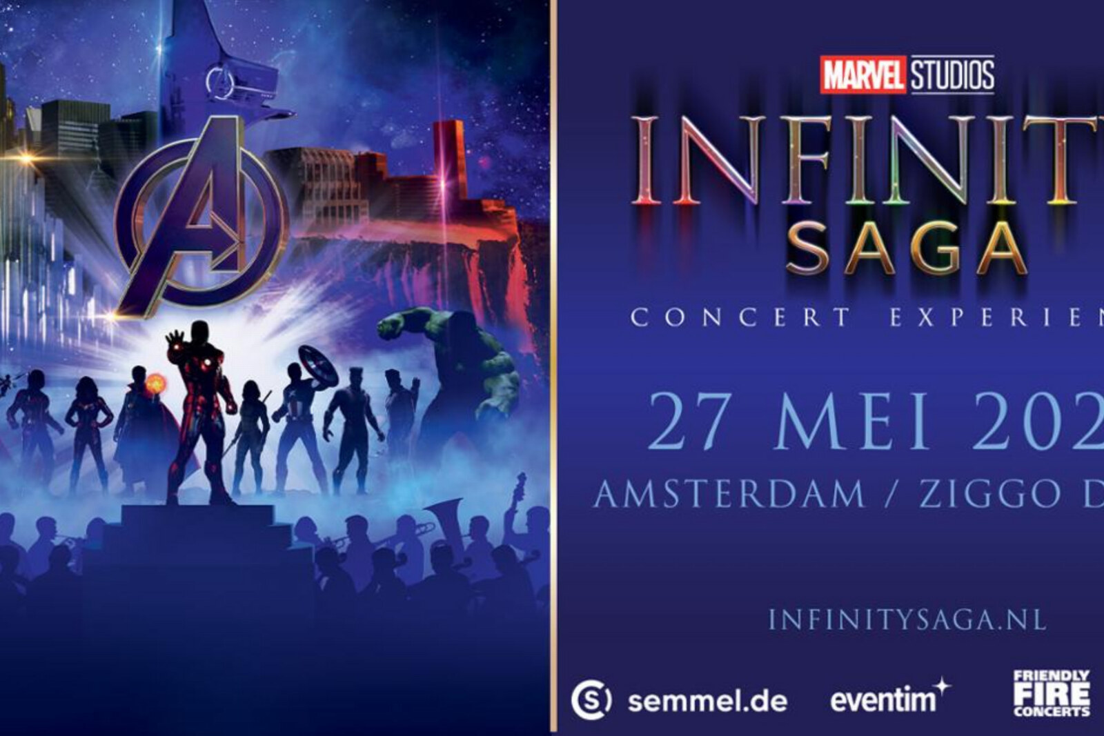 Marvel Studios’ Infinity Saga Concert Experience naar de Ziggo Dome