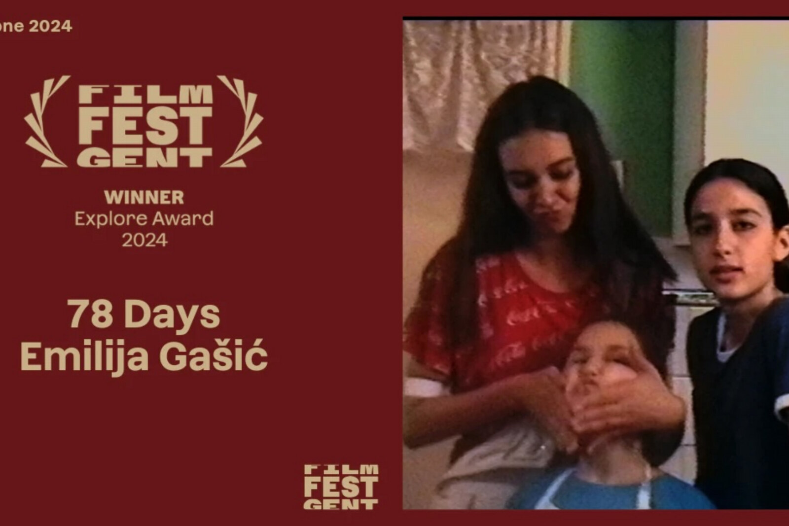 ‘78 Days’ van Emilija Gašić wint Explore Award op Film Fest Gent 2024
