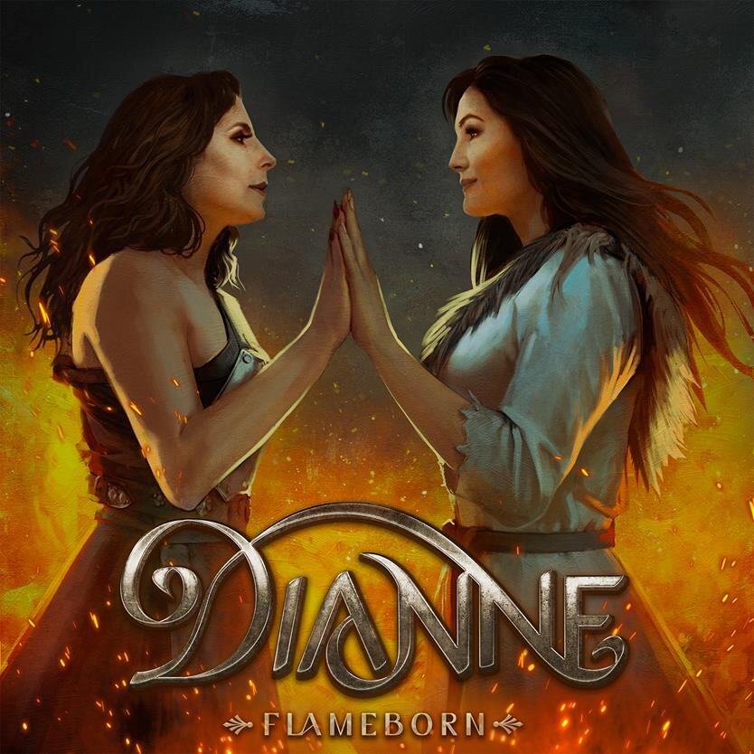 Zangeres Dianne Van Giersbergen releaset nieuwe (vierde) single-video 'Flameborn' van solo-project 'DIANNE'