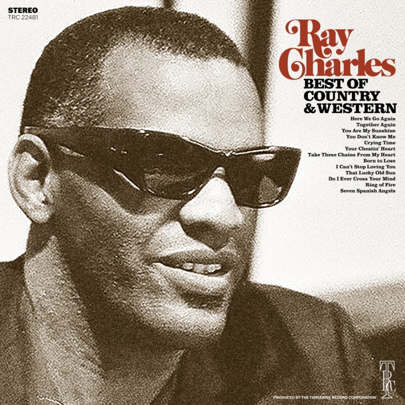 Ray Charles: Tangerine Records Releases New Remastered Reissues "Country And Western Meets Rhythm And Blues" and "Crying Time"