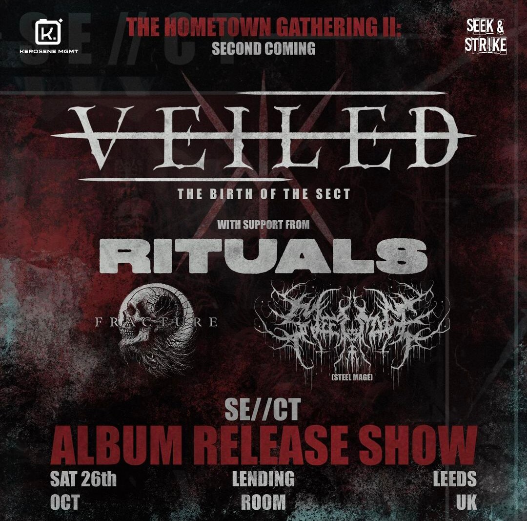 UK deathcore rising stars Veiled release new single/video; celebrate debut album release