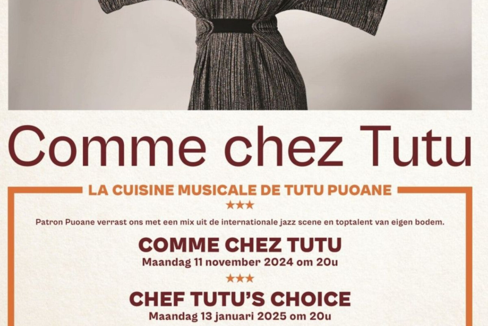 Tutu invites - Het Fakkeltheater stelt een nieuw muzikaal project voor