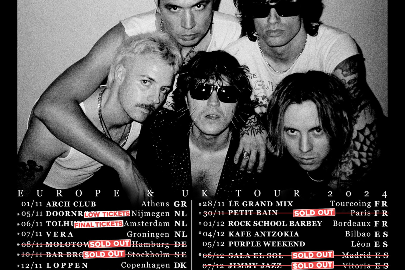 Bad Nerves - European Tour Coming In November, In Support Of New Album 'Still Nervous'