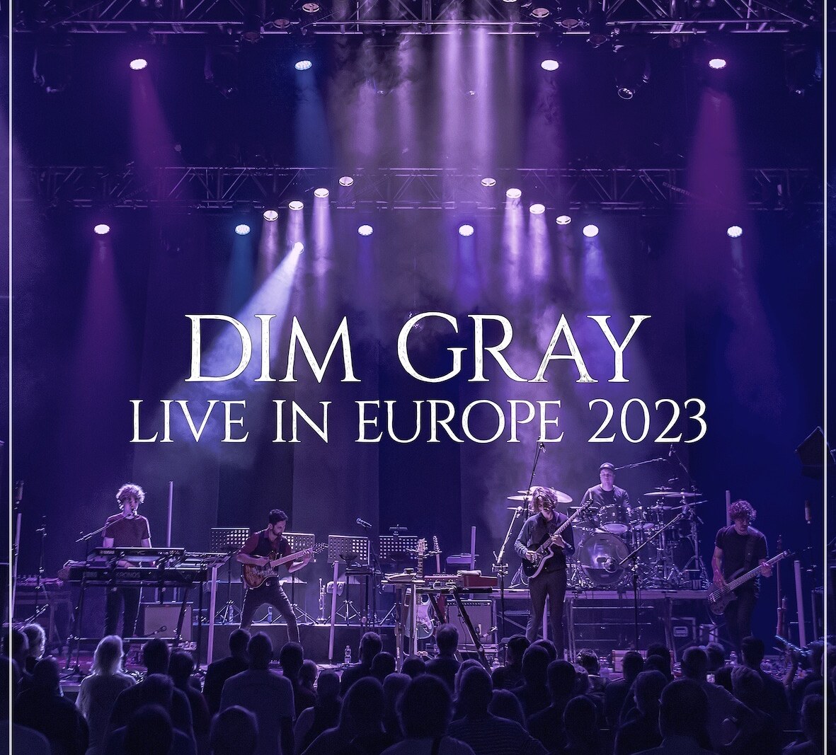 Dim Gray - 'Live In Europe 2023' : six song live EP by Norwegian rock quintet out 23.10.24 