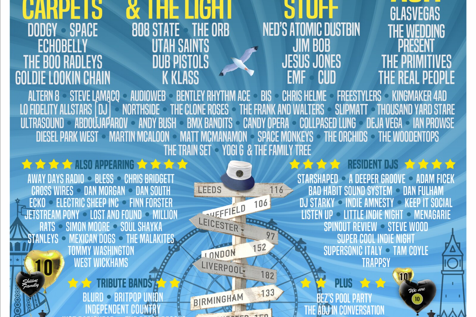 Shiiine On Weekender Announce Line Up for 2025 ft. Inspiral Carpets, Ash, Wonder Stuff, Peter Hook