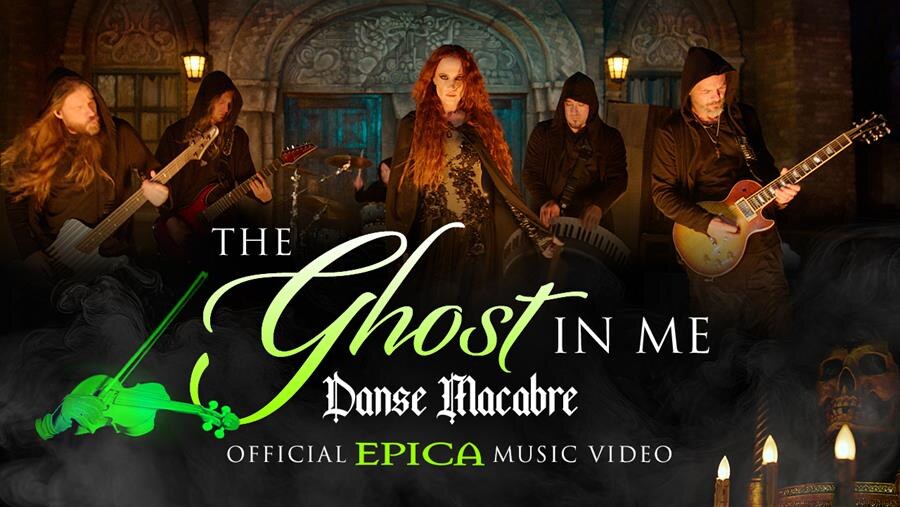 Symfonische metalband EPICA lanceert nieuwe video 'The Ghost In Me (Danse Macabre)' in samenwerking met de Efteling