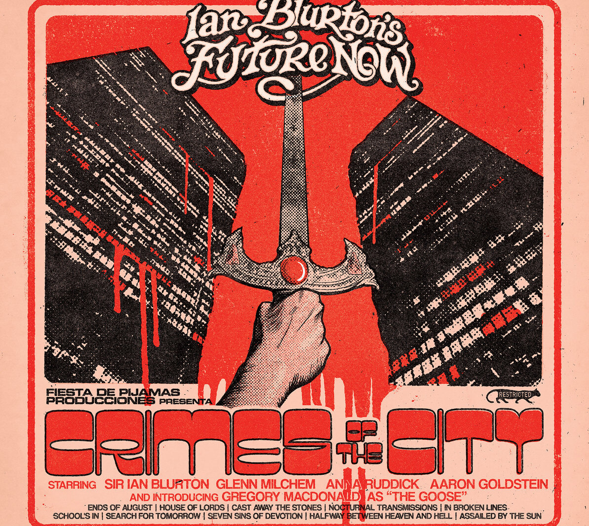 Ian Blurton's FUTURE NOW Announces New Album 'Crimes of the City'