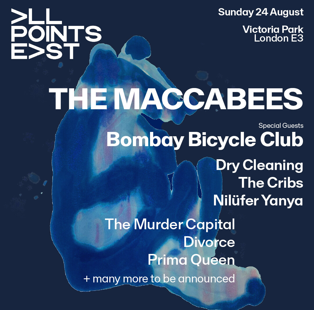 The Maccabees announce special guests for 2025 All Points East show