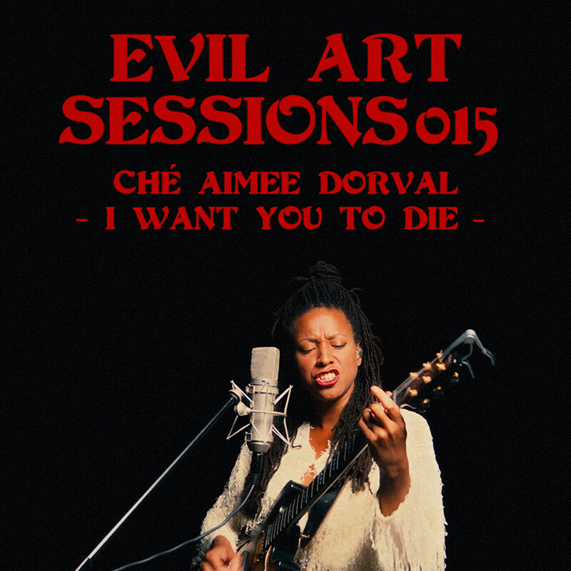 Canadian artist Ché Aimee Dorval release a first part of her Evil Art Session, covering 'I Want You to Die' by French labelmate Bonnie Li