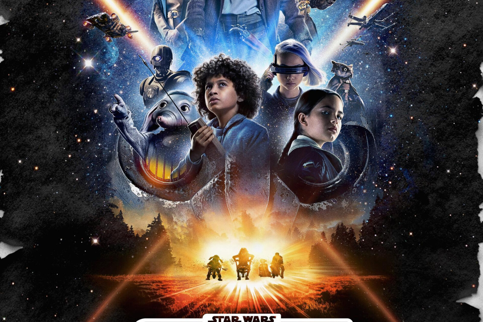 Disney+ onthult gloednieuwe trailer en key art voor "Star Wars: Skeleton Crew"