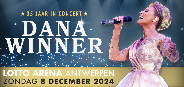 Dana Winner kondigt special guest aan voor jubileumconcert op 8 december in de Lotto Arena