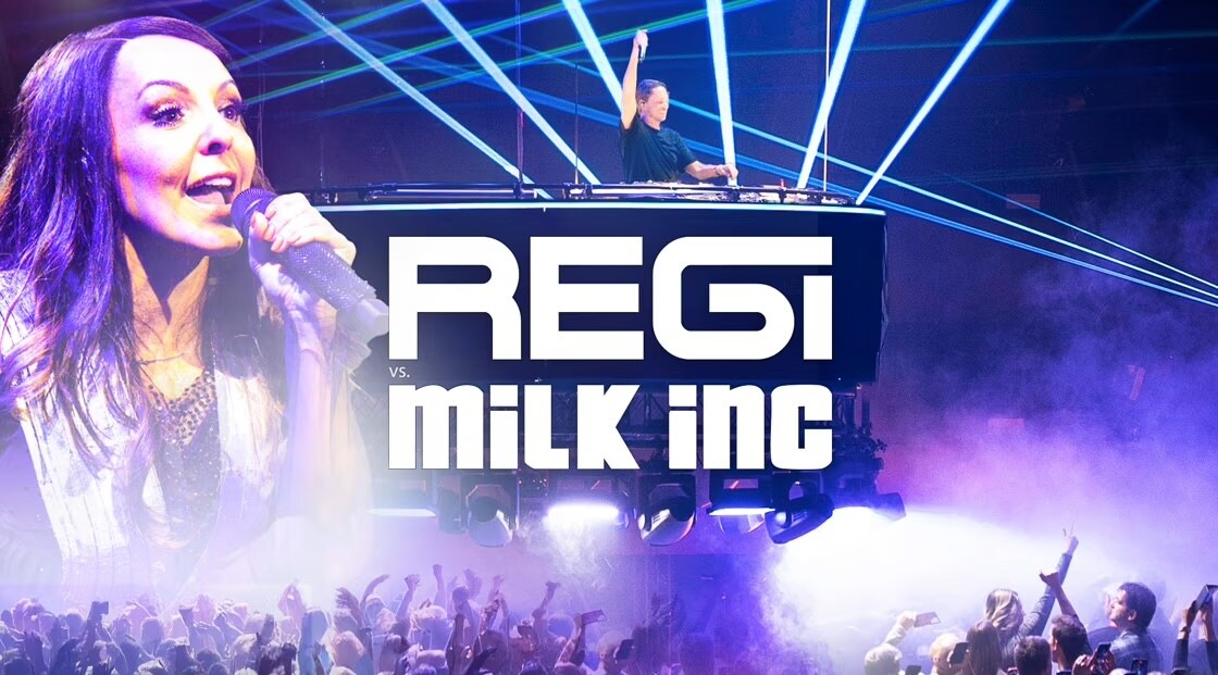 Zeven Sportpaleizen, 120.000 fans, ontelbare monsterhits: fans (her)beleven Regi vs. Milk Inc. in het Sportpaleis bij VTM 2