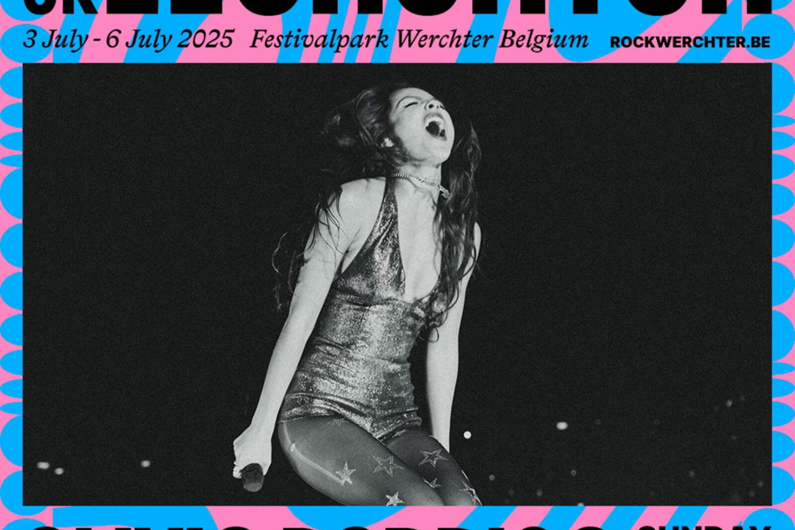 Olivia Rodrigo op Rock Werchter 2025