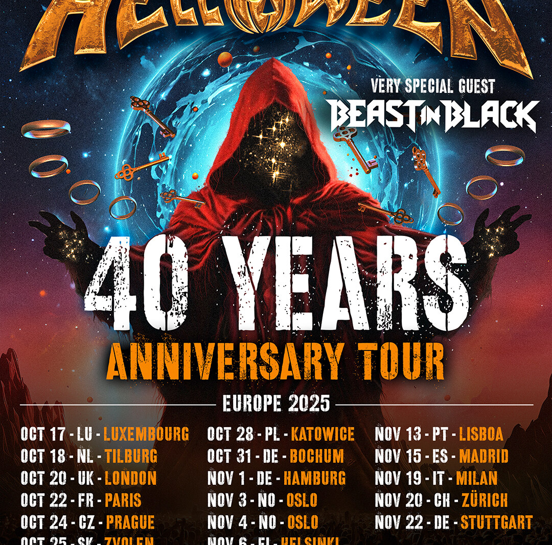 Beast In Black - special guest on HELLOWEEN tour in 2025