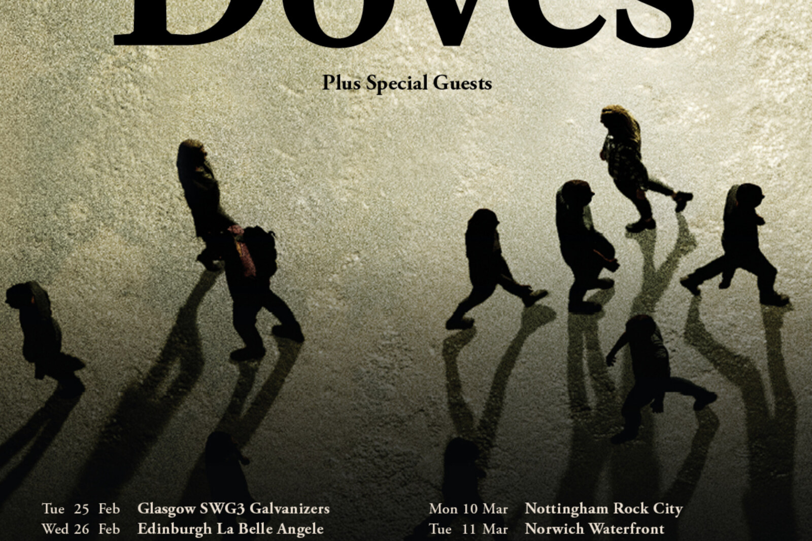 DOVES Announce 2025 UK Tour!