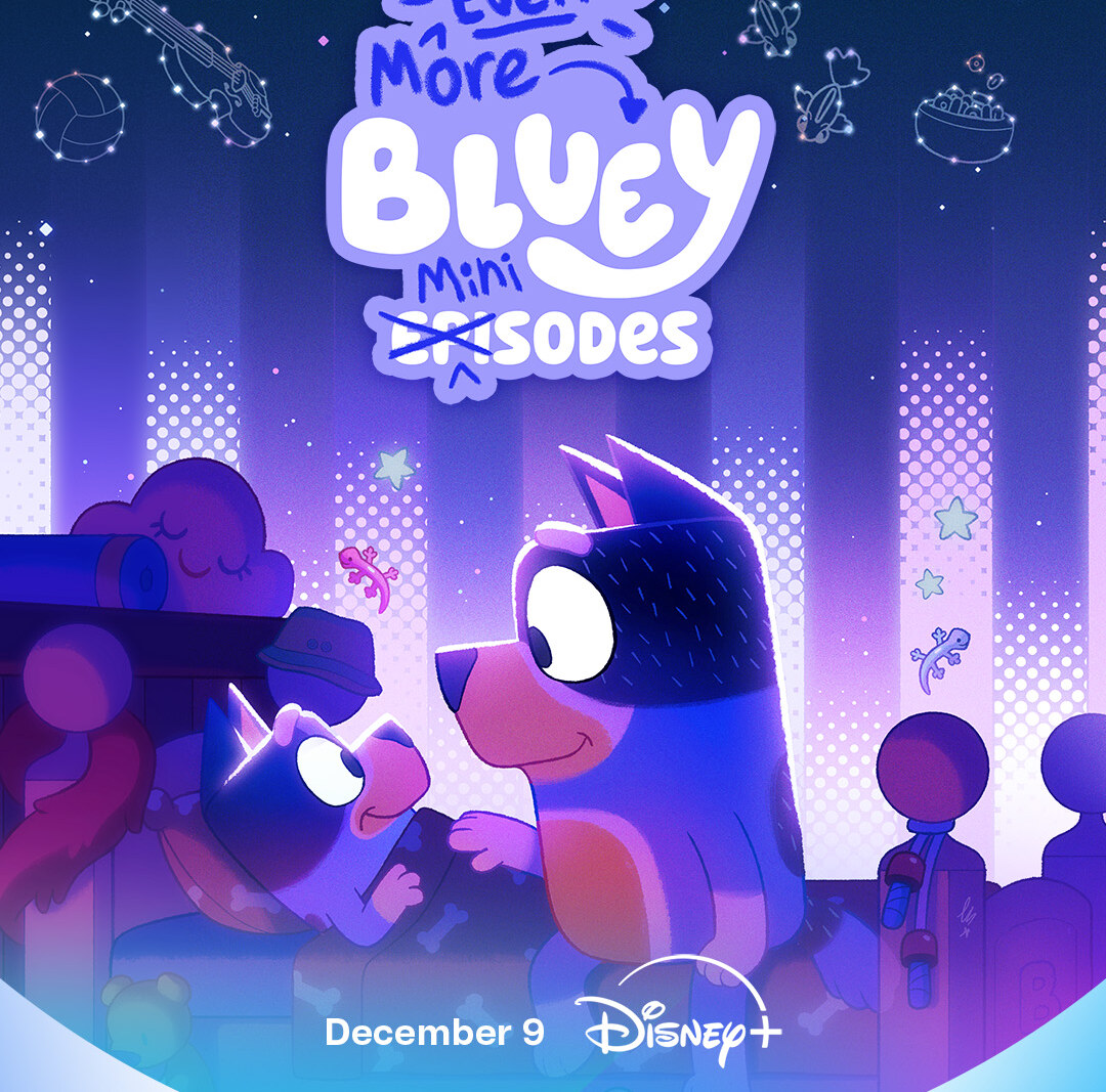 Zes nieuwe "Bluey Minisodes" vanaf 9 december op Disney+