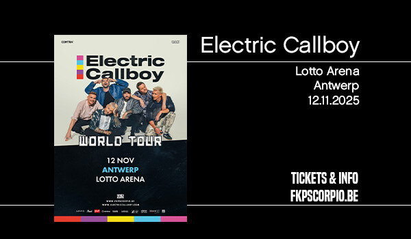 Electric Callboy komt terug naar Lotto Arena op 12 november