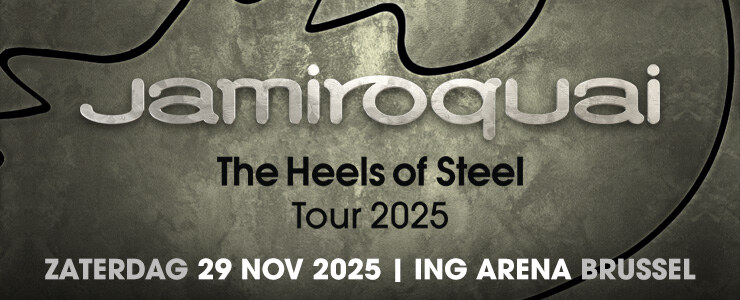 Jamiroquai komt op zaterdag 29 november 2025 naar de ING Arena in Brussel