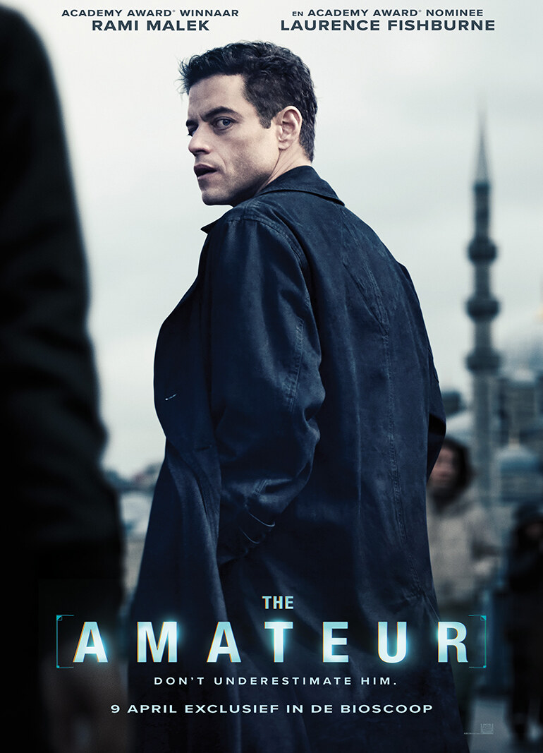 Ontdek de eerste trailer en poster voor "The Amateur"