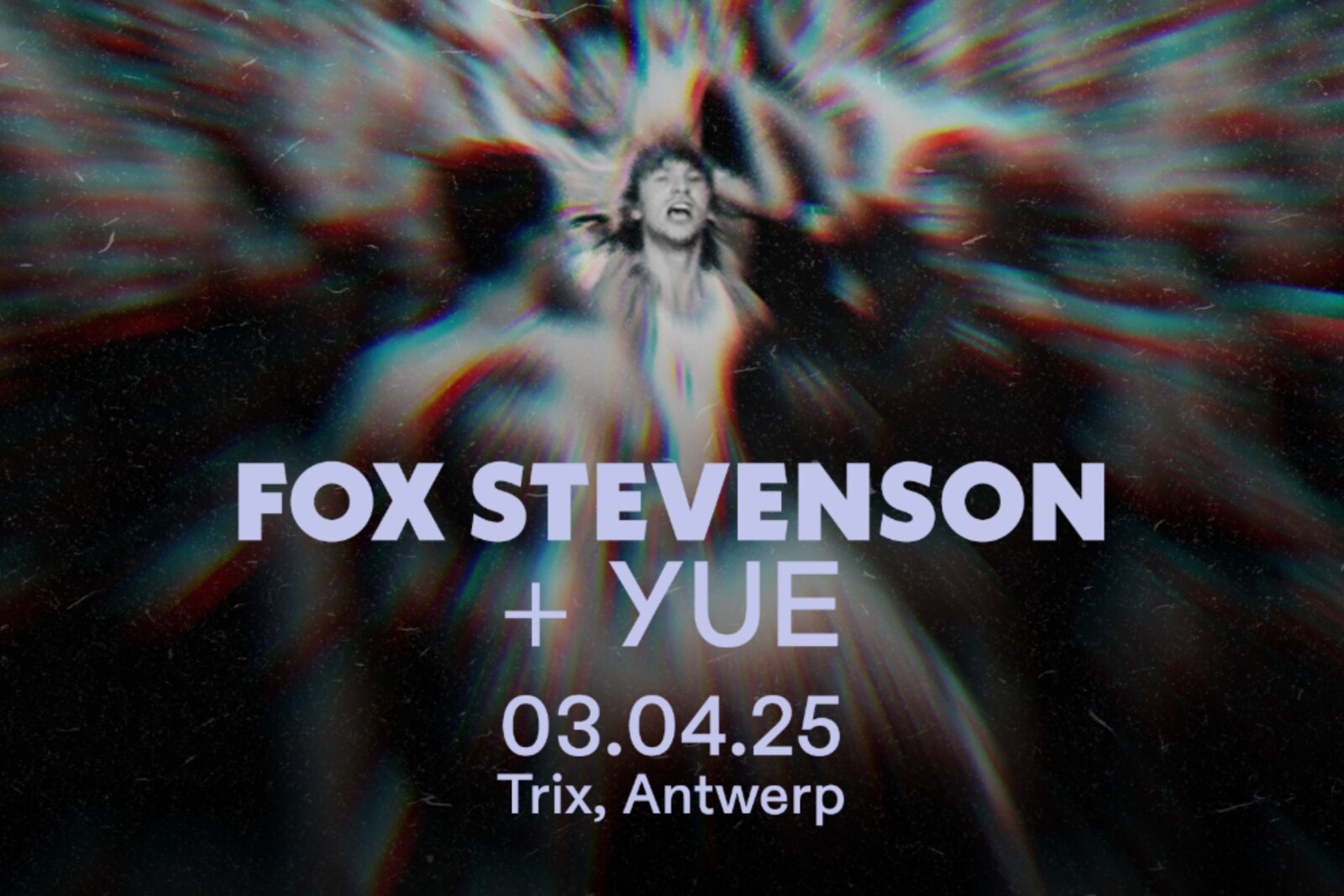 Fox Stevenson speelt op 3 april 2025 in Trix