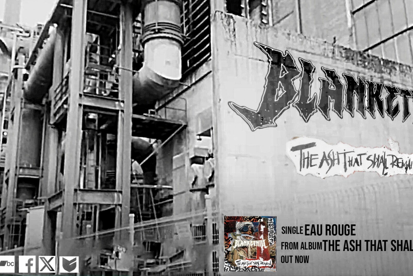 Blanket Hill presents the single ‘EAU ROUGE’’ from album “THE ASH THAT SHALL REMAIN”