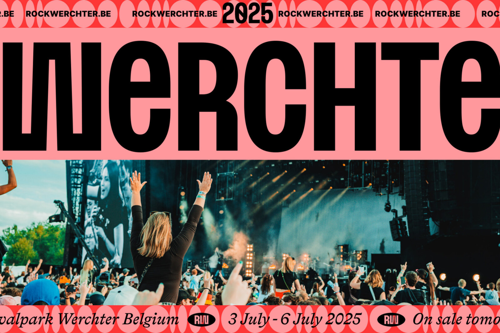 14 nieuwe namen voor Rock Werchter 2025!
