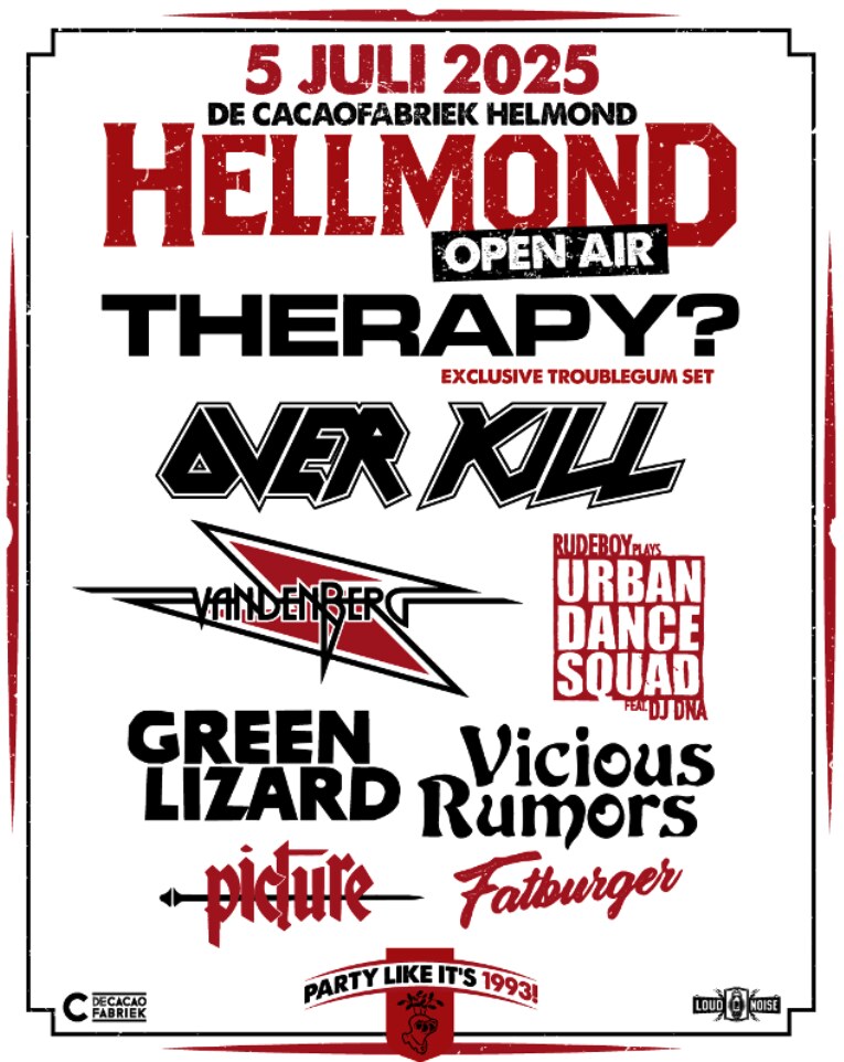 Affiche Hellmond Open Air compleet