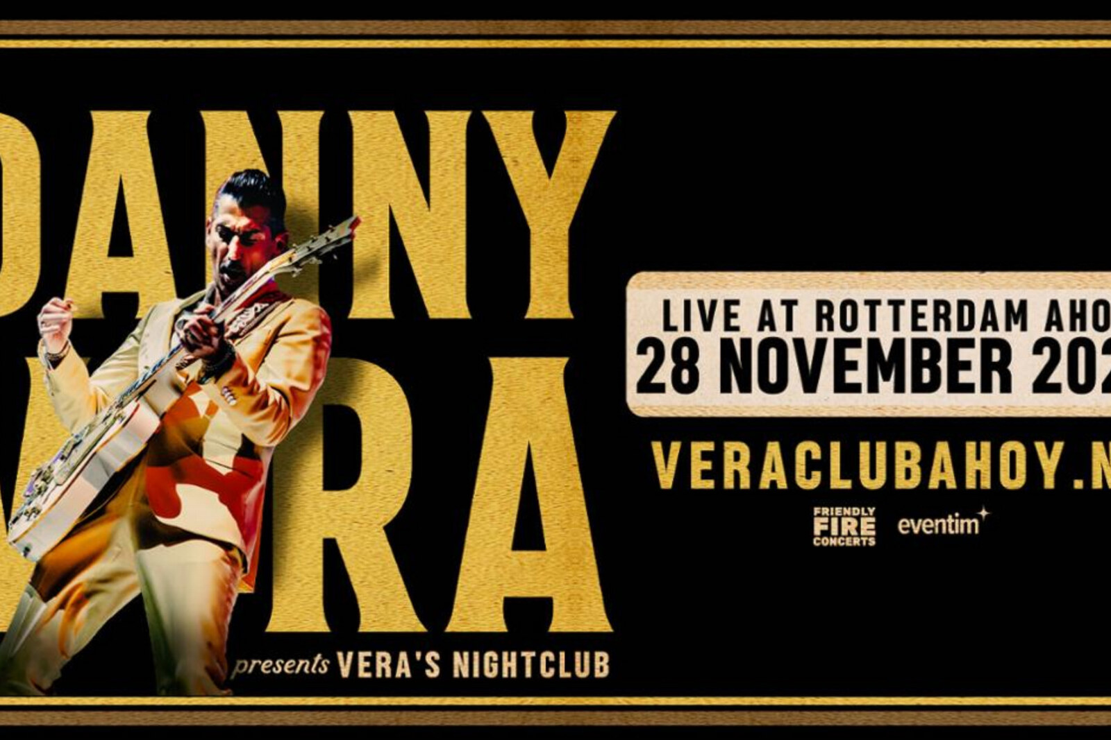 Danny Vera met Vera’s Nightclub naar Ahoy