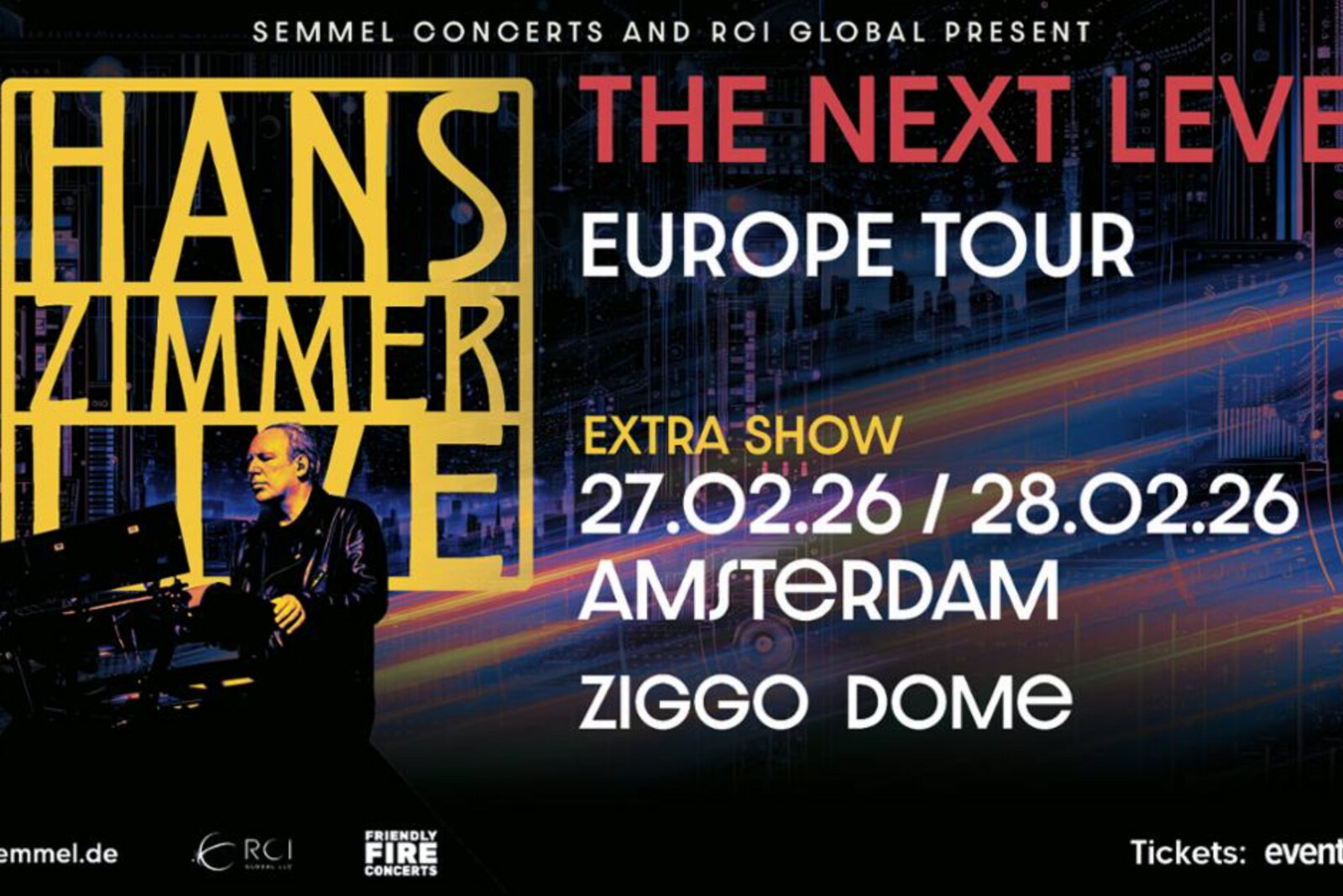 Hans Zimmer kondigt een extra showdatum aan in de Ziggo Dome