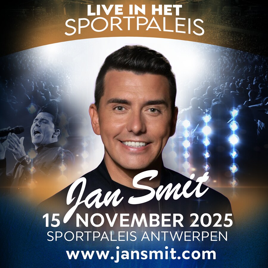 Jan Smit viert 40ste verjaardag met groots liveconcert in Antwerps Sportpaleis