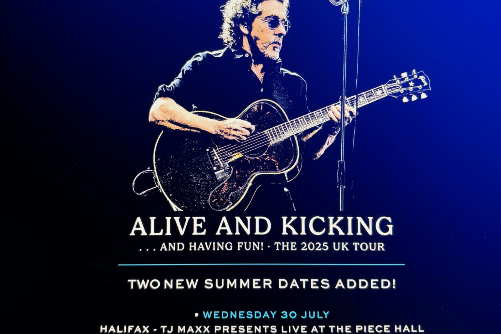 Roger Daltrey announces massive summer shows