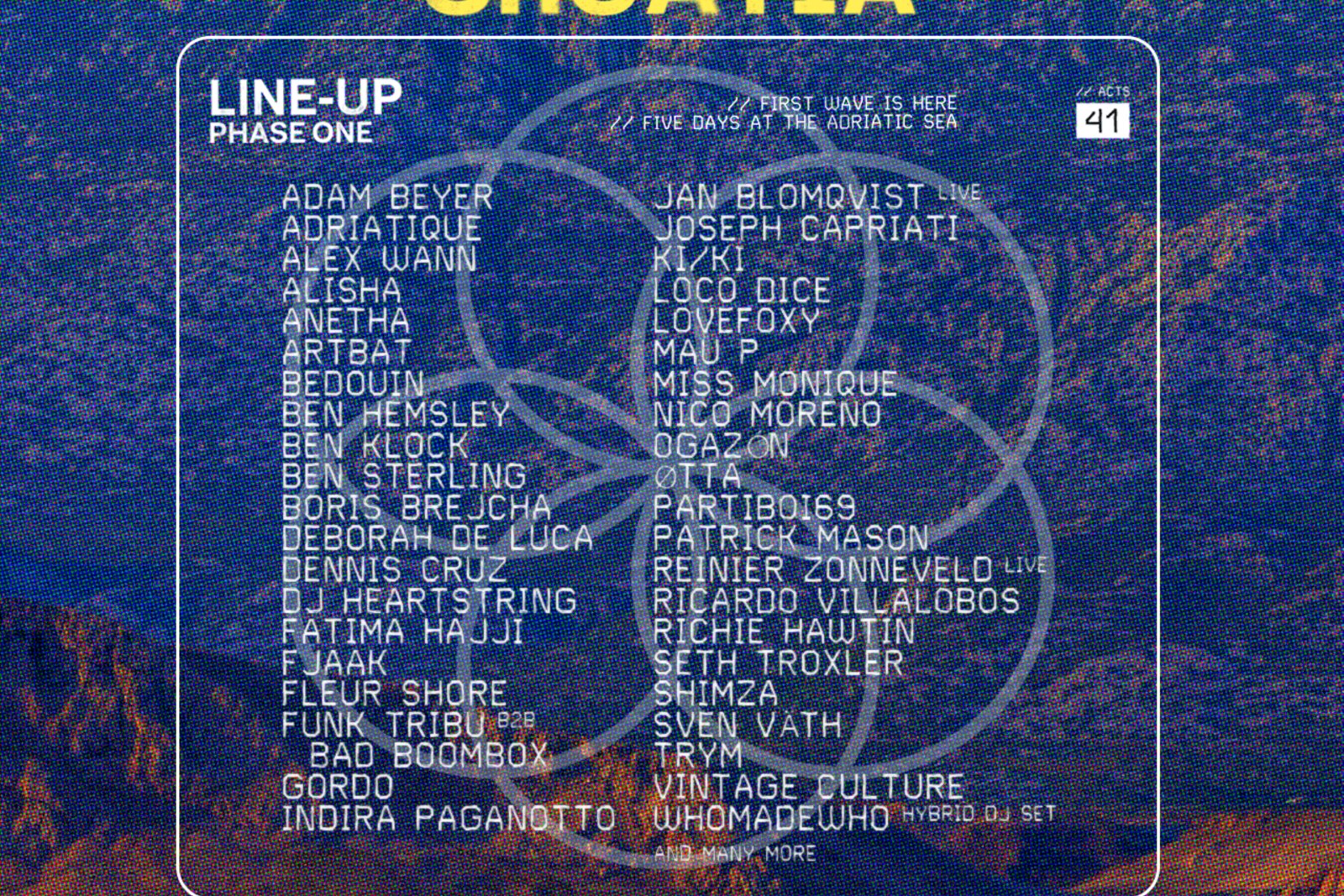 Sonus Festival in Croatia Announces Ricardo Villalobos, Sven Väth, Adam Beyer, Seth Troxler, Indira Paganotto