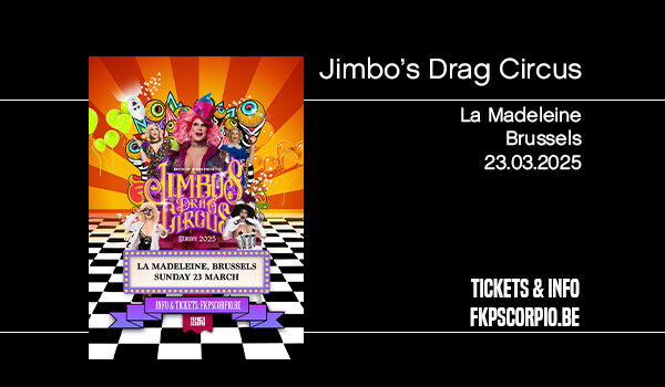 Jimbo’s Drag Circus komt naar La Madeleine op 23 maart