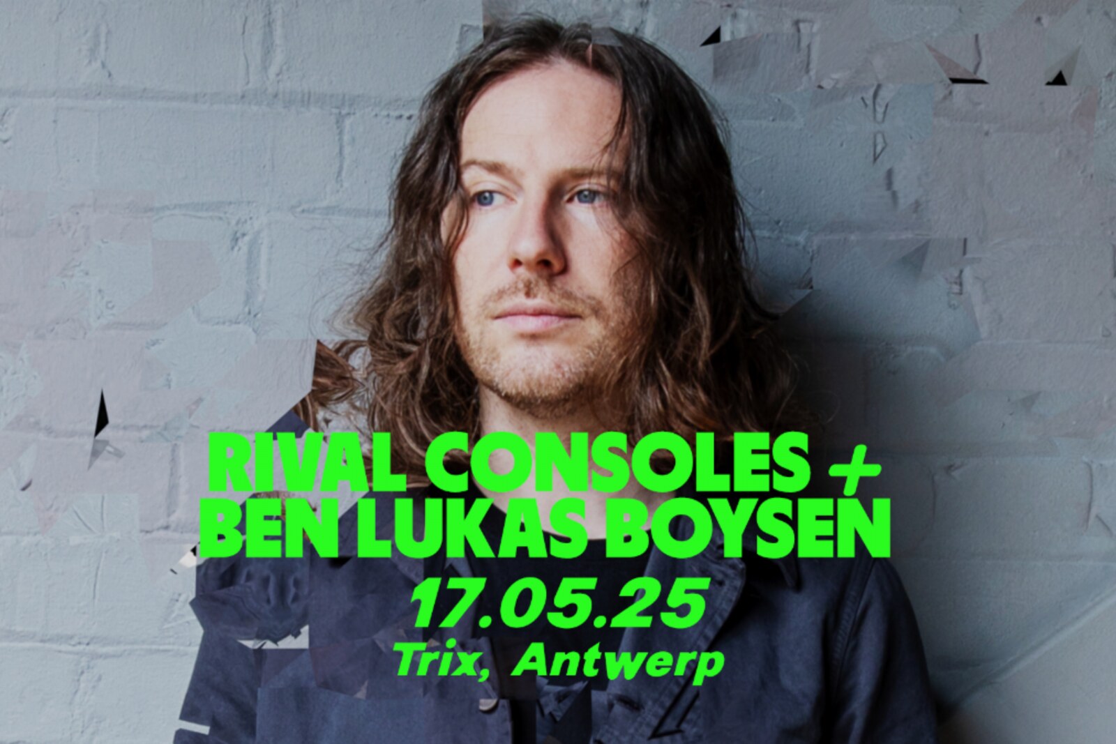 RIVAL CONSOLES speelt op zaterdag 17 mei 2025 in Trix,